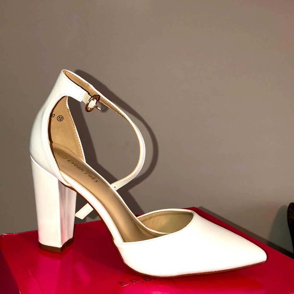 White heels